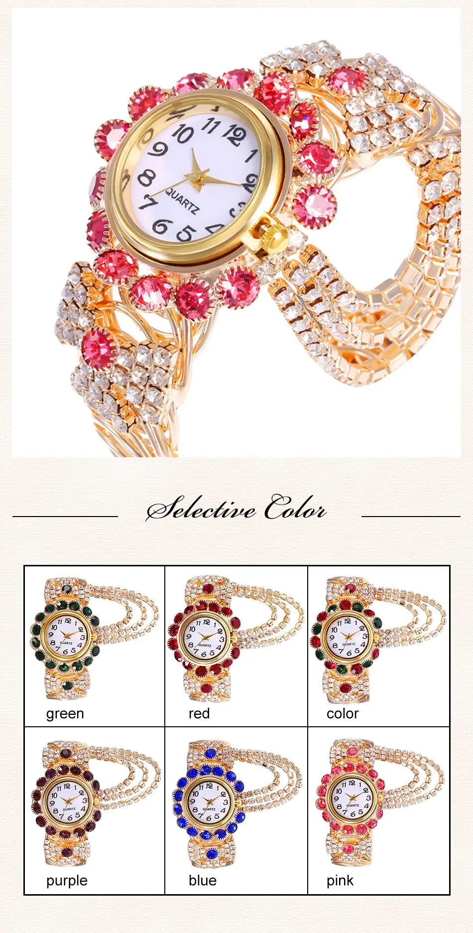 S8690434cc5934fabb193712de49582f3j Luxury Women Bracelet Quartz Watches For Women Magnetic Watch Ladies Sports Dress Pink Dial Wrist Watch Clock Relogio Mallzona