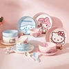 MINISO Cinnamoroll Ceramic Plates Bowl Fork Spoon My Melody Cartoon Porcelain Rice Bowl Hello Kitty Kitchen Dishes Sets Full 1