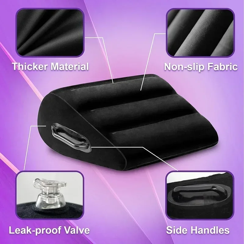 Sex toys pillow inflatable Bdsm furniture orthopedic wedge sofa erotic couples supplies