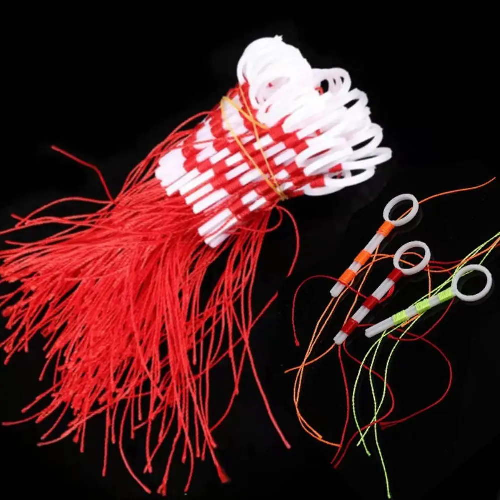 Description Picture 2 of item50pcs Cotton Thread Bobber Looper Stop Knots Cord String Rope Buoy Fishing Float Accessories Tool for Rock