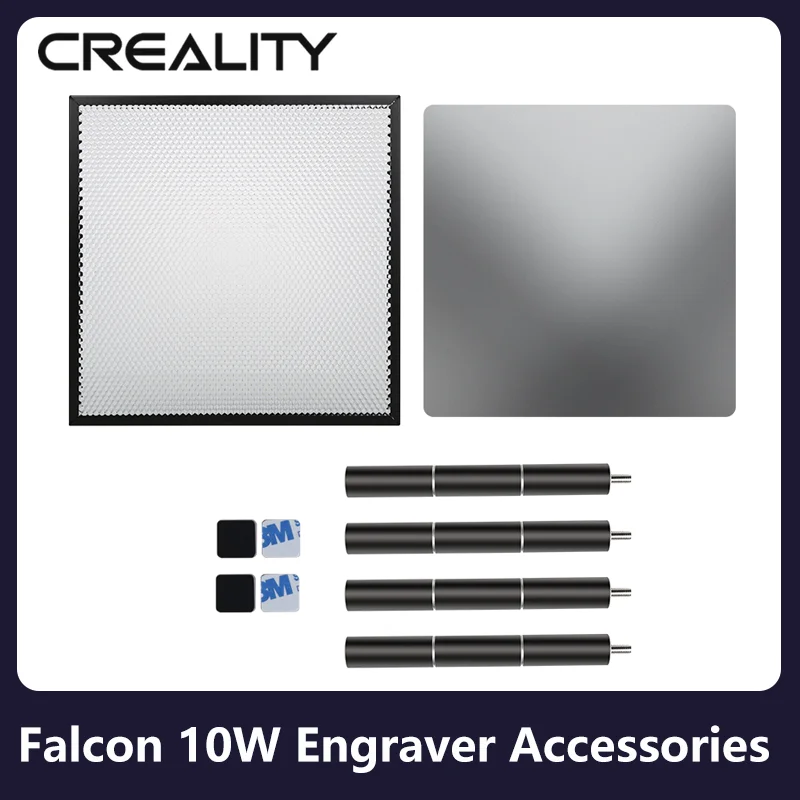 

Creality Honeycomb Cutting Table for 5W/10W Falcon Engraver Accessory Heightened Column Square Pad for Laser Engraving Machine