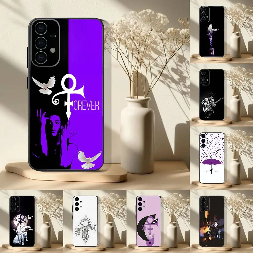 Prince Rogers Nelson Black Soft Phone Case