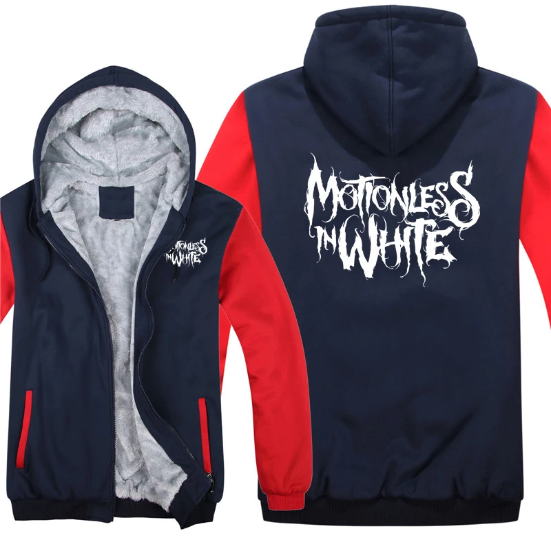 Motionless in White Hoodies Men Fashion Coat Pullover Fleece Liner Jacket Motionless in White Sweatshirts Hoody 4