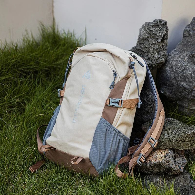 2025 Backpack Outdoor Sports Travel Bag Leisure Hiking Mountaineering Bag Large Capacity Lightweight Waterproof Cycling Backpack 4