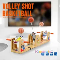 Interactive Desktop 2 Player Battle Soccer Shot Board Basketball Game Kids Learning Table Toy Family Party Game Christmas Gift 2