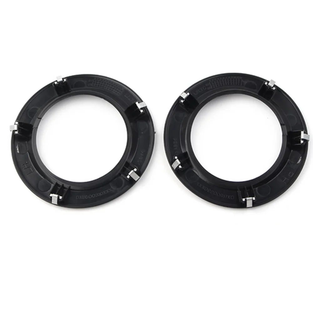 2Pcs Fog Lamp Light Bezel Left & Right Set For Land Rover Range Rover 2006 2007 2008 2009 DXB500310LML DXB500330LML