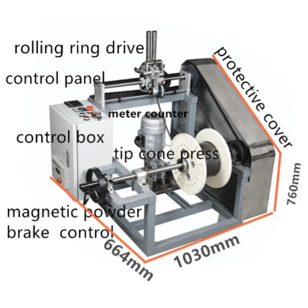 

Qipang spool rewinding machine and Automatic Coiling Machine Shanghai Cable Wrapping Packing Machine