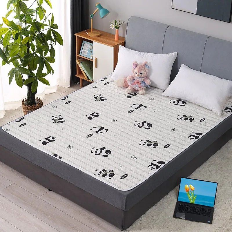 Waterproof Washable Menstrual Pad Mat for Girls Dormitory Period Bedding Anti-Slip Absorbent Small Mat for Side Leak Protection 4