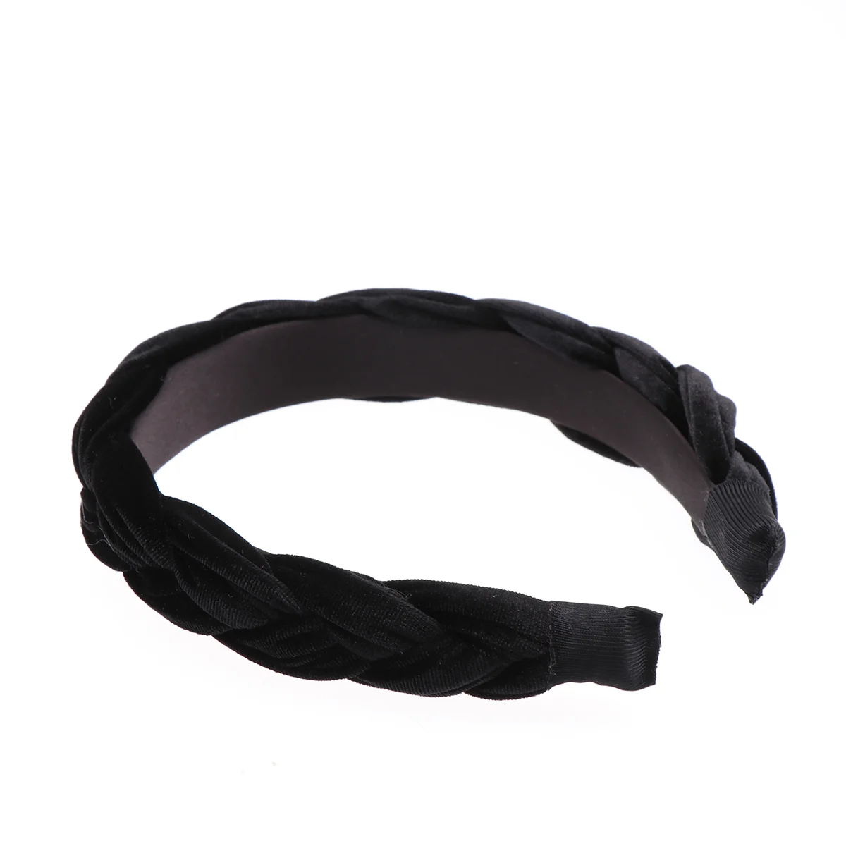 Headbands,  Suede Hair Braid Headband Hair Braid Headband Knotted Wide Headbands for Adults, Black woman belt wide black cloth belts all match soft cummerbund solid knotted double buckle corset waistbands for dress slim apricot