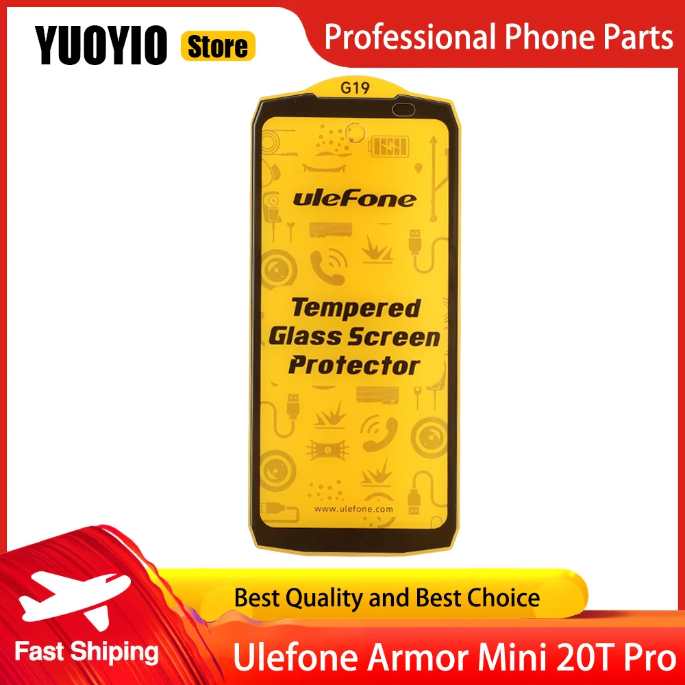 Pellicola Protettiva in Vetro Temperato per Ulefone Armor Mini 20 Pro Armor Mini 20T Pro, Pellicola Temperata ad Alta Definizione