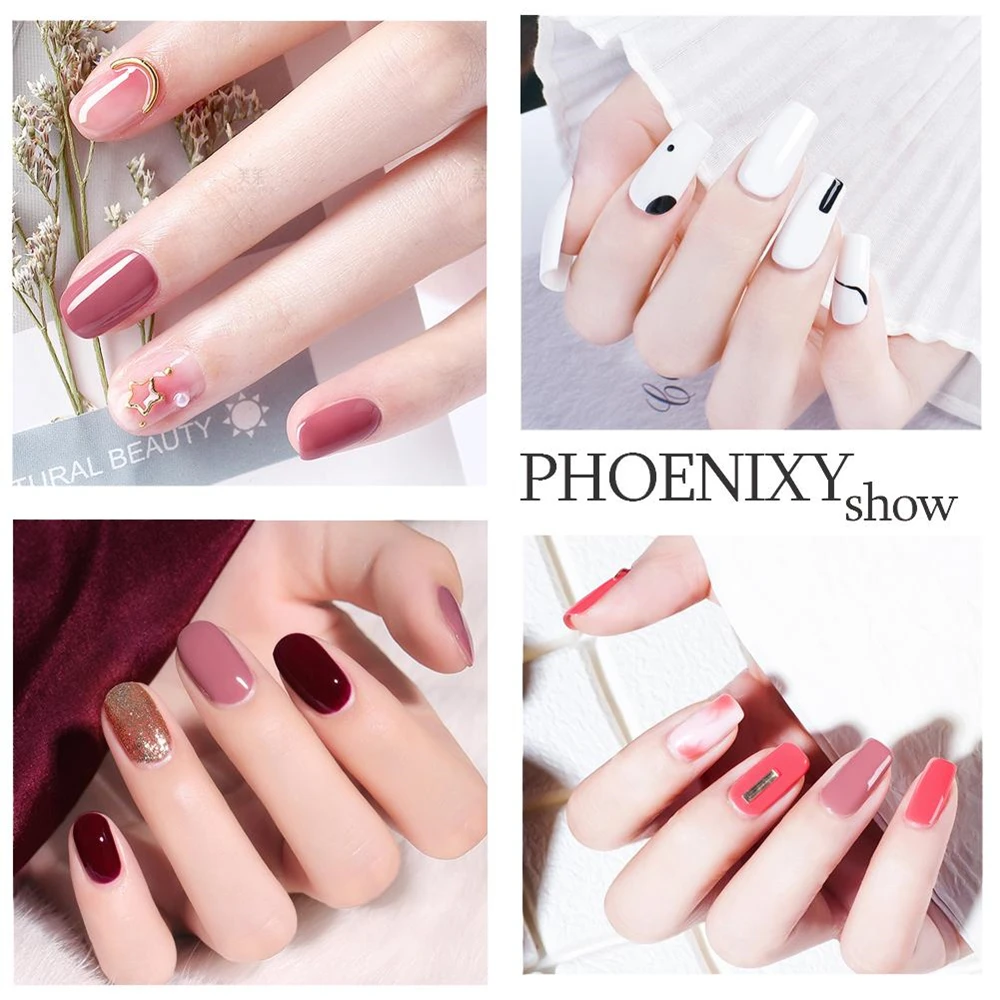 Professional Full Manicure Set 20 Colors Gel Nail Polish Set with UV LED Dryer Lamp Semi Permanent Gel Varnish Nail Art Tool Kit 2