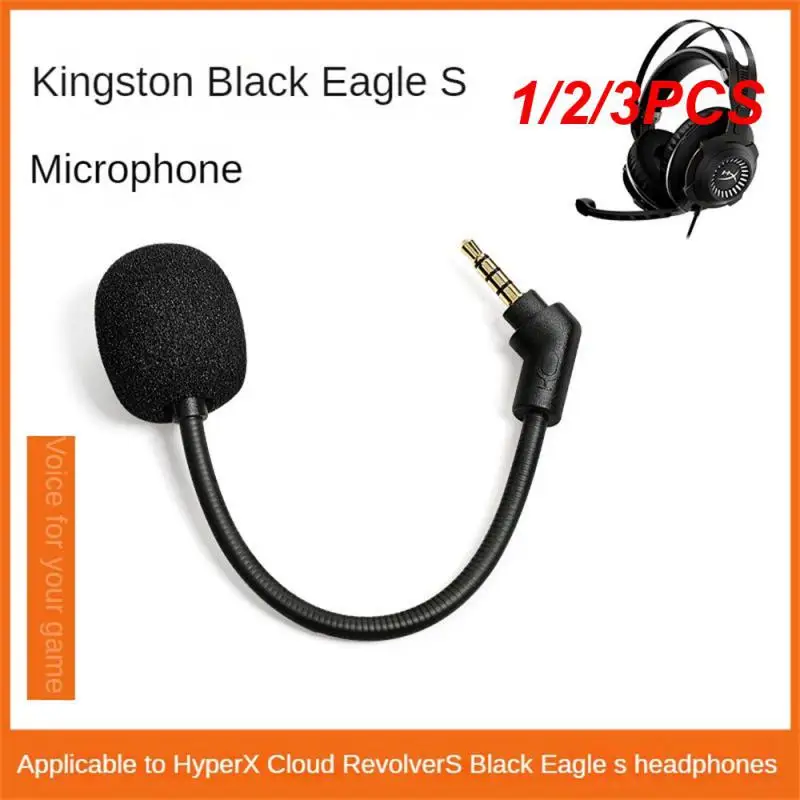 1/2/3Pcs Sostituzione Aux 3.5Mm Trs Mic Microfono Staccabile Booms Per Razer Barracuda X Cuffie Da Gioco Wireless Cuffie