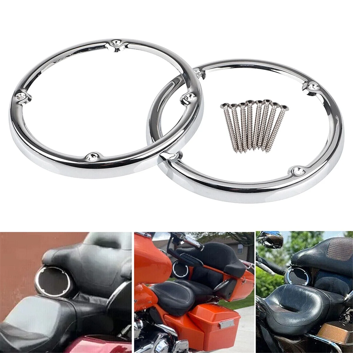 

Хромированная задняя Колонка Tour-Pak для Harley Electra Street Glide Classic FLHTC