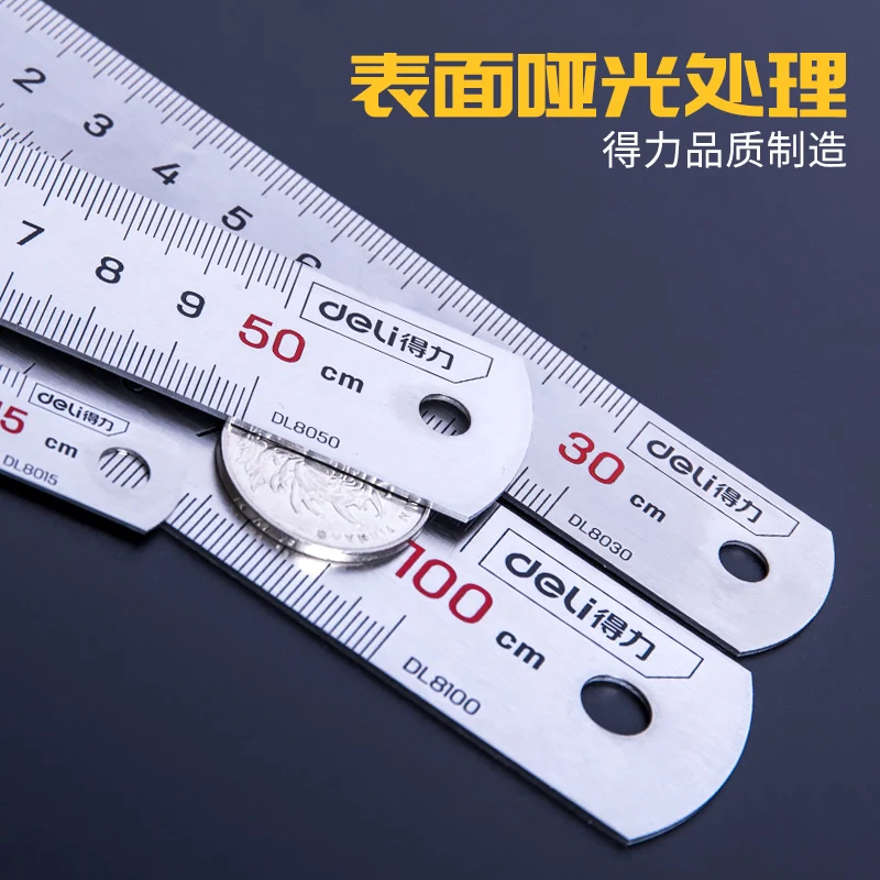 15 30cm plano grosso metal medicao escala ferramentas material de escritorio 02
