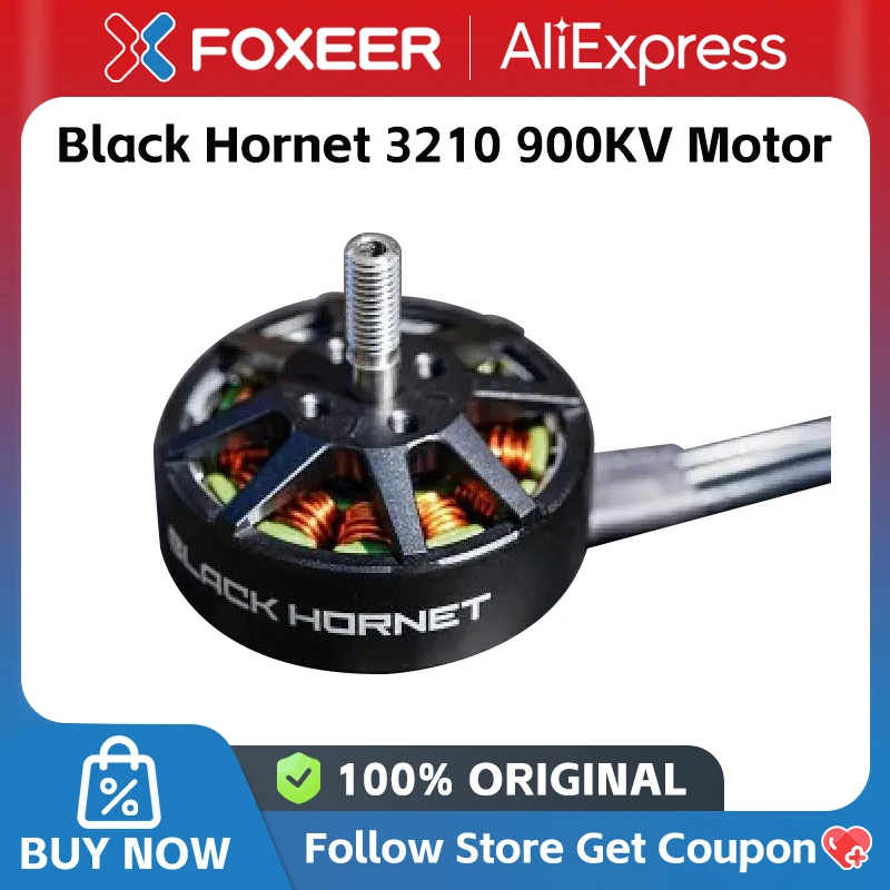 Foxeer Black Hornet 3210 900KV Motor For Long Rang RC Drone
