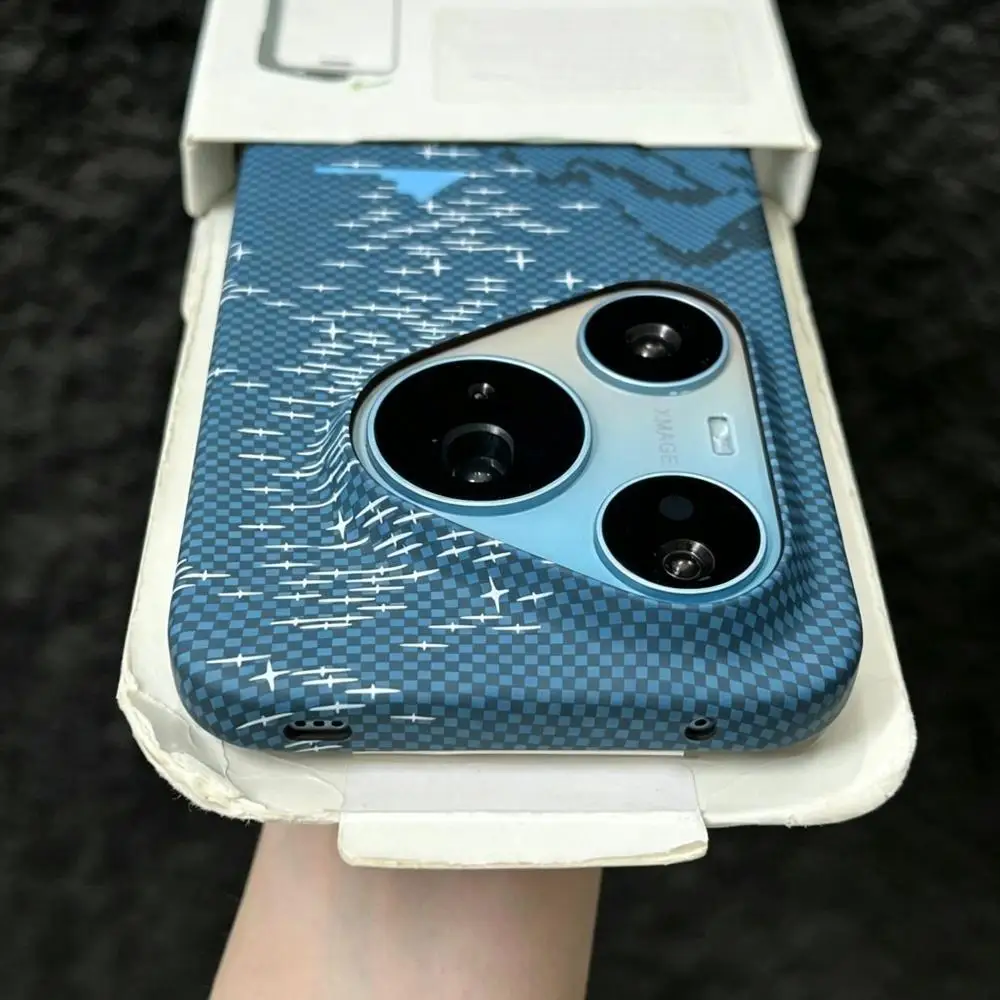 Slim Kevlar Carbon Fiber Texture Phone Case