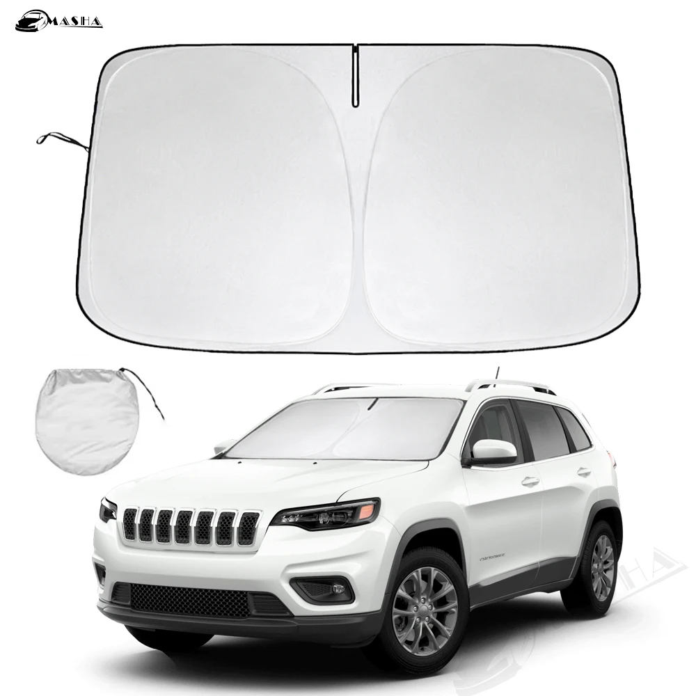 Parasole Per Jeep Compass 2020-2023 - Pieghevole, Protezione UV E Termica - Foto 3