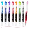 Straight Liquid Fountain Pens，Disposable Fountain Pens, for WritingQuick-Drying Ink Pen, Smooth-Writing Multicolor Art Supplies 1