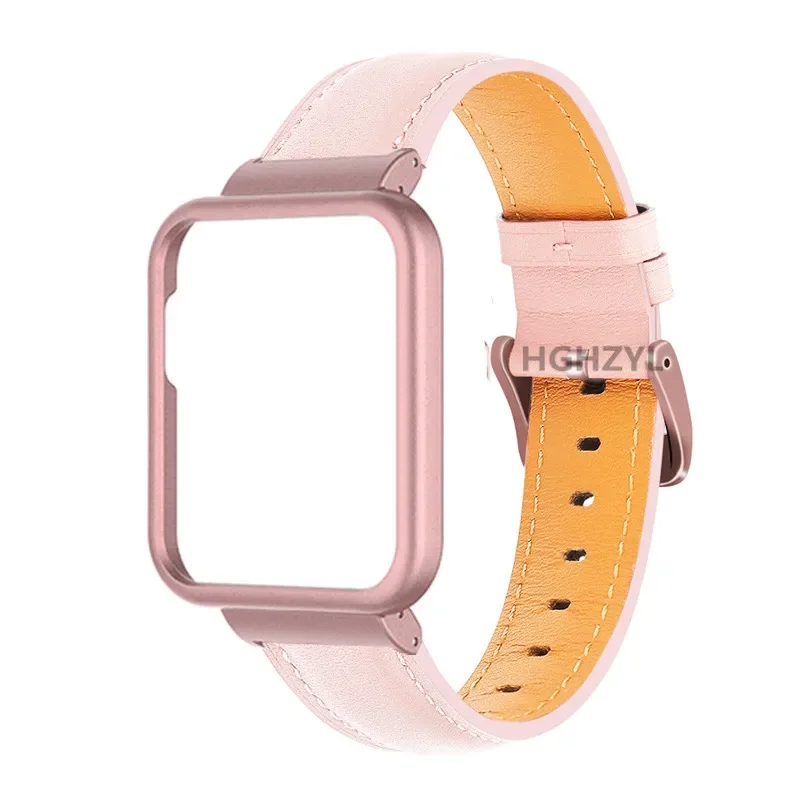 Premium Metal Strap and Protective Case for Smartwatches - High-Quality Soft Bracelet Replacement Band