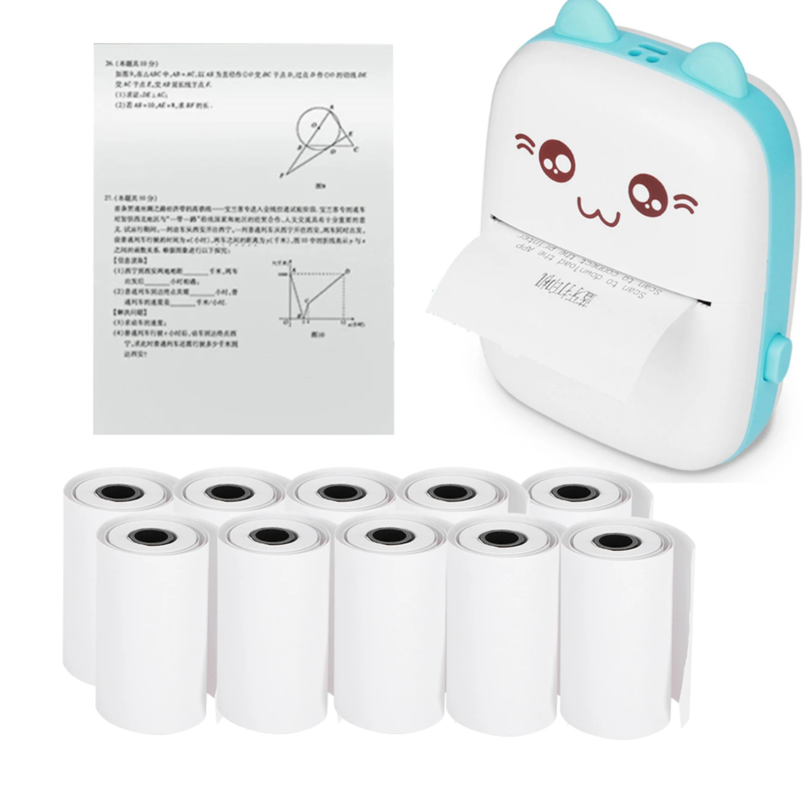 【Sale】10PCS Printer Paper School Supplies Crafts Wrong Question Photo Printing Student Pocket Tool School Supplies