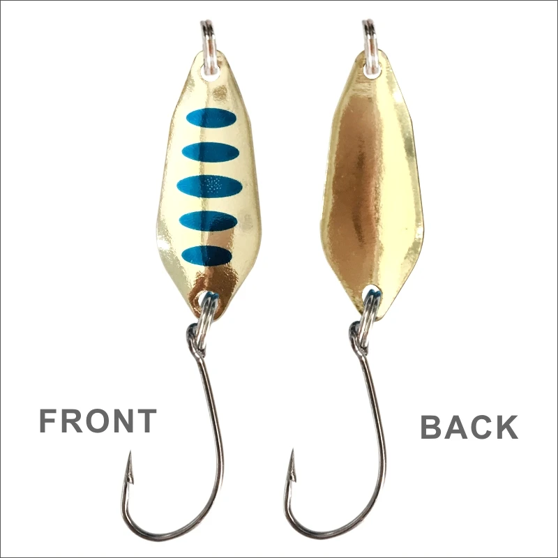 Balanzze Trout Lure Fishing Lures Leurre Truite 2g-4g Metal Spoon Spinner  Artificial Hard Baits Fishing Tackle Wholesale
