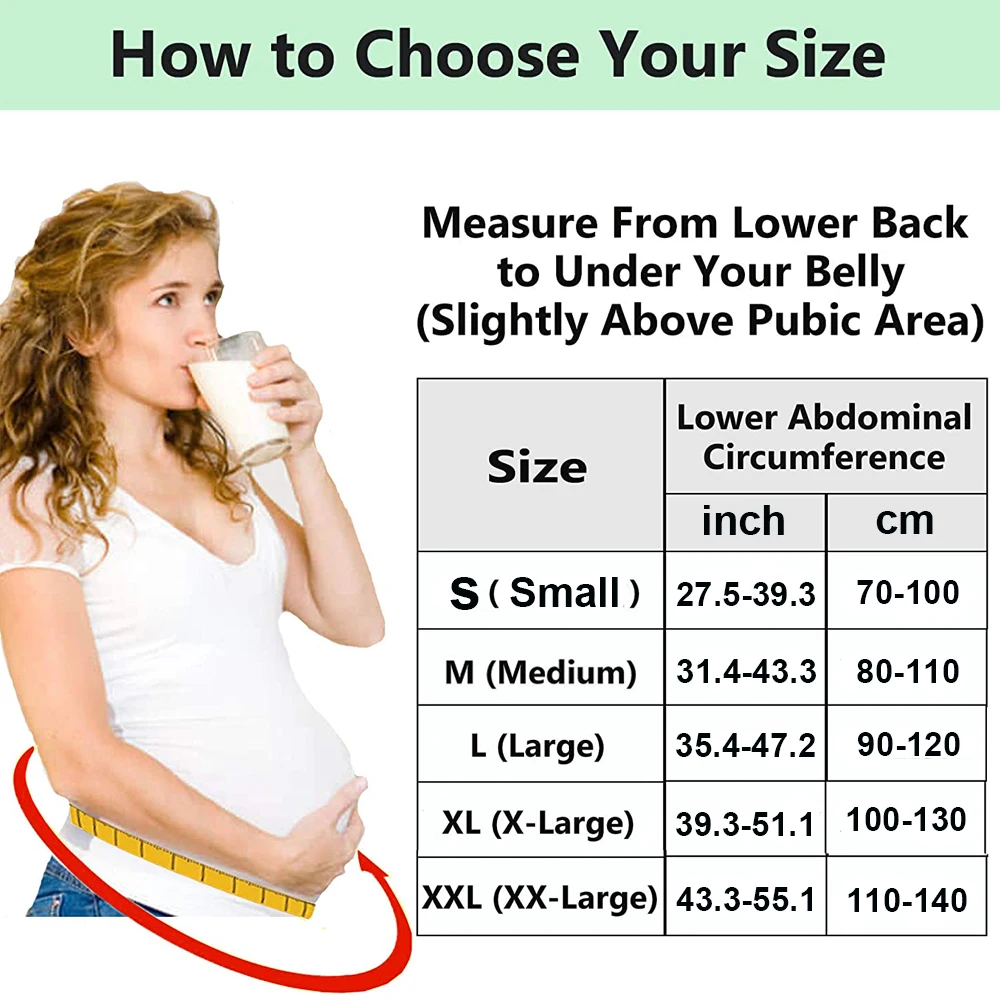 3-in-1 Maternity Belt Pregnancy Support Band with Belly Band Brace for Pain Relief and Postpartum Recovery Adjustable Waist