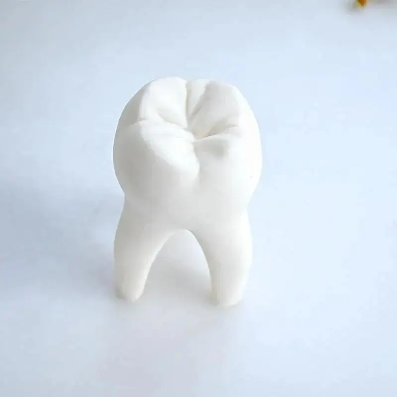 Creative Shape Handmade Large 3D Dental Silicone Candle Mold Simulation Teeth Aromatherapy Gypsum Resin Soap Baking Mould
