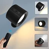 USB Rechargeable Led Wall Lamp Touch Control 360 Rotatable Wireless Portable Night Light For Bedside Bedroom Reading Lamp 1