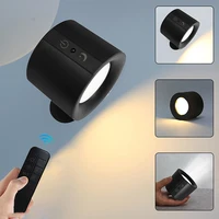 USB Rechargeable Led Wall Lamp Touch Control 360 Rotatable Wireless Portable Night Light For Bedside Bedroom Reading Lamp 1