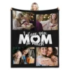 Personalized Photo Blanket Customized Print on Demand Dropshipping Warm Throw Blankets for Boyfriend Girl 2