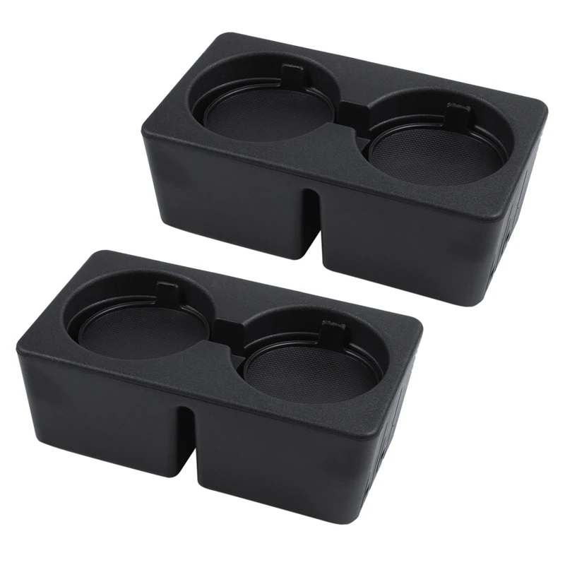 2x Floor Console Cup Holder Drink For Chevy/gmc (20072013 Silverado
