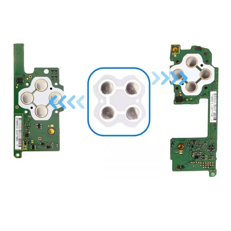 

Original Left and Right Controller Circuit Board ABXY Button For Nintendo Switch Joycon ABXY Button Film Module