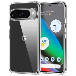 Flexible Durable Phone Case - Slim Clear TPU Cover with 360° Soft Transparent Shockproof Shield - Google Pixel 8 Pro (Clear)