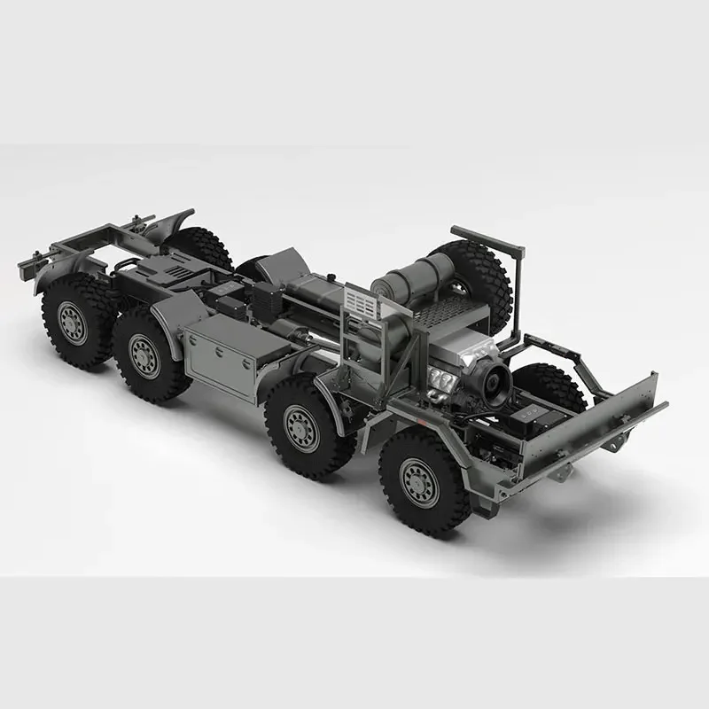 RC 1/18 CAPO TATRA CUB3 Alloy Off-Road Vehicle Eight-wheel Drive Tracked Military Style 12th Anniversary Edition Adult Toy 8*8 4