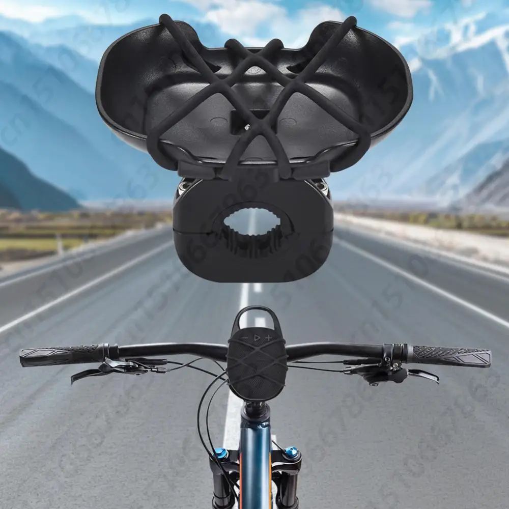Bicycle Speaker Holder Adjustable Strap Bicycle Speaker Rack Bike