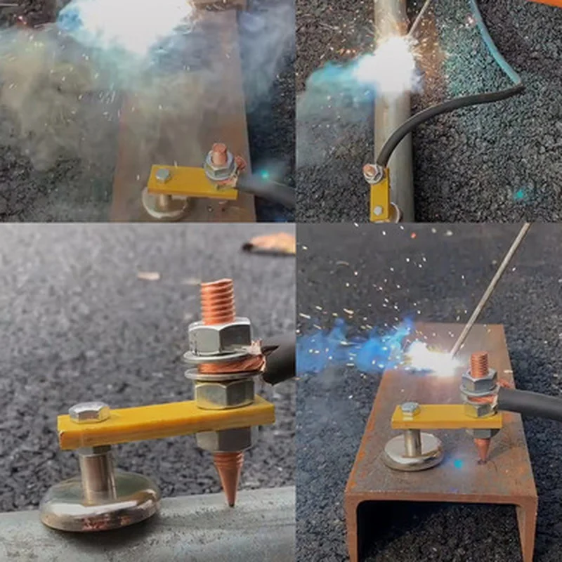 Magnetic Welding Holders Welding Magnet Head Tail Stability Strong Magnetism Large Suction Single Absorbable Weight 3KG