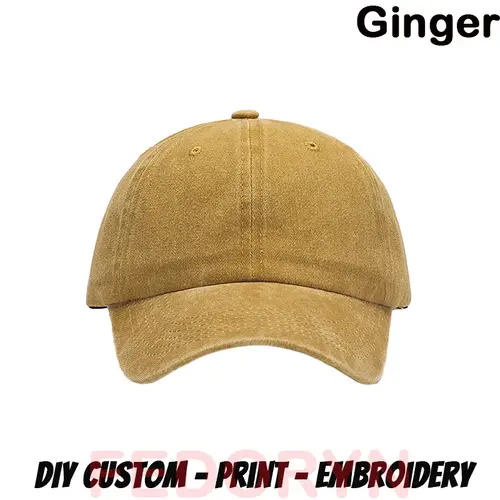 Fedoryn Custom Logo Baseball Cap for Men and Women DIY Design Letter Embroidery Retro Hat Customize Cap Graphic Print Wholesale - Image 22