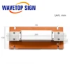 WaveTopSign Laser Welding Machine Single Lamp Ceramic Cavity use Xenon Lamp 8*125*270mm Crystal Rod 7*145mm 2