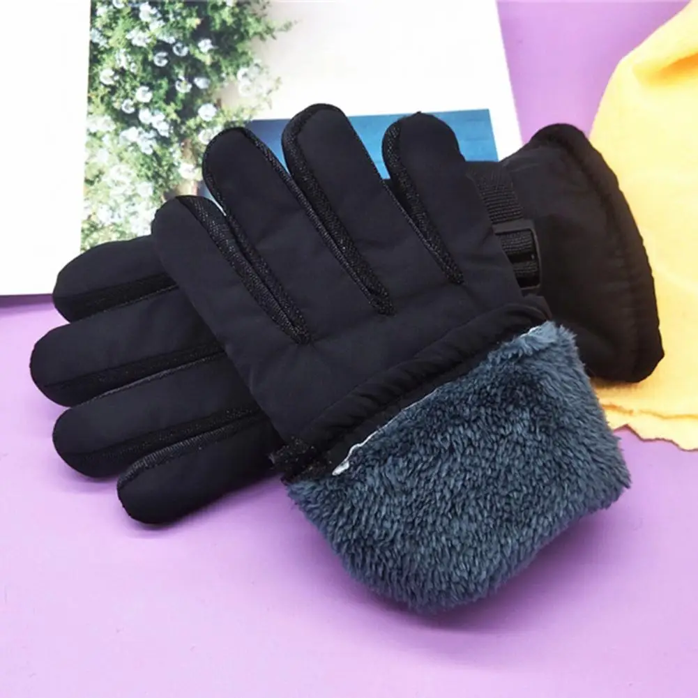 цена Winter Gloves 1 Pair Helpful Waterproof Memory Cloth  Full Finger Outdoor Snowboard Gloves for Outdoor