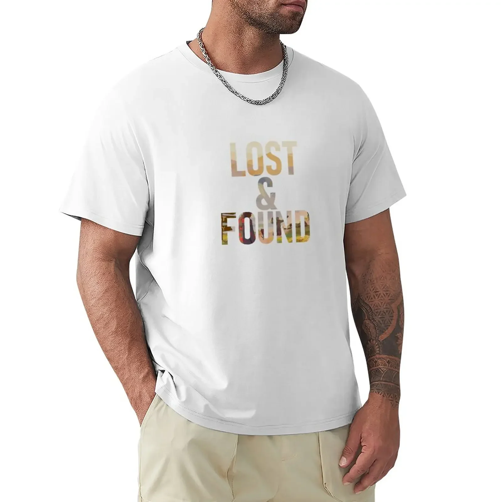 Lost & Found Ybn Cordae The Lost Boy T-Shirt Summer Clothes Blanks Clothes For Men