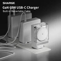 SHARGE 65W GaN Charger PD3.0 Type C QC3.0