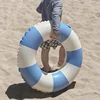 1pc Comfortable and Durable Inflatable Swimming Ring - Perfect Water Floats for Relaxing in the Pool Or at the Beach 5