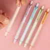 Dianshi Soft Grip Gel Ink Retractable Pen: Black Ink 0.7mm Medium Fine Pen Tip Pen Set, Ultra-Smooth Pen Tip No Bleeding Stains, 3