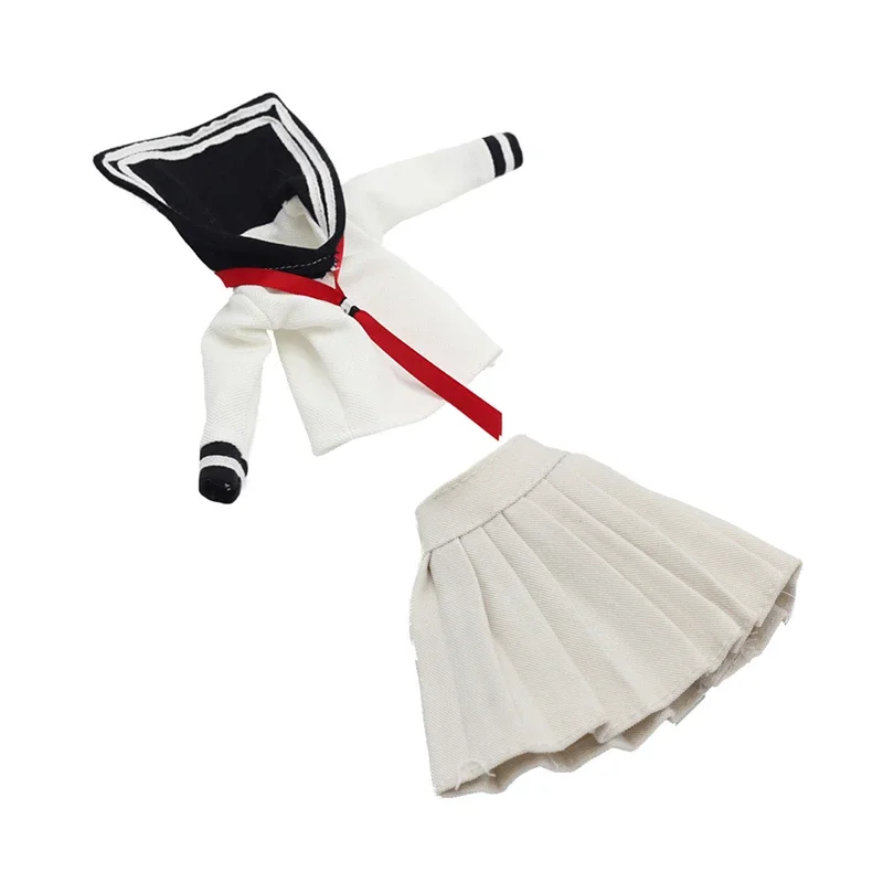 1/6 BJD Dolls School Uniforms for 30cm Dolls Clothes Pleated Skirt Sailor Suit Baby Outfits Accessories Girls Gifts Toys doll accessories,doll clothes,doll clothes accessories,barbie doll clothes