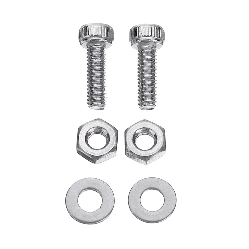 Mini Universal Cartridge Mounting Box Kit 50Pcs Stainless Steel Bolts Screws Nuts Set Tool Case Turntable Record Player Box