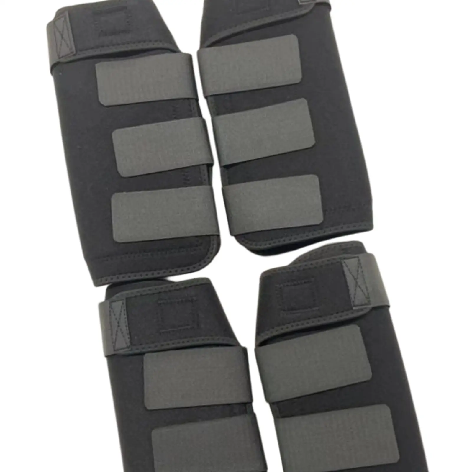 4x Neoprene Horse Boots Leg Protection Wraps Shockproof Protector Gear for Jumping Training Riding Equestrian Equipment