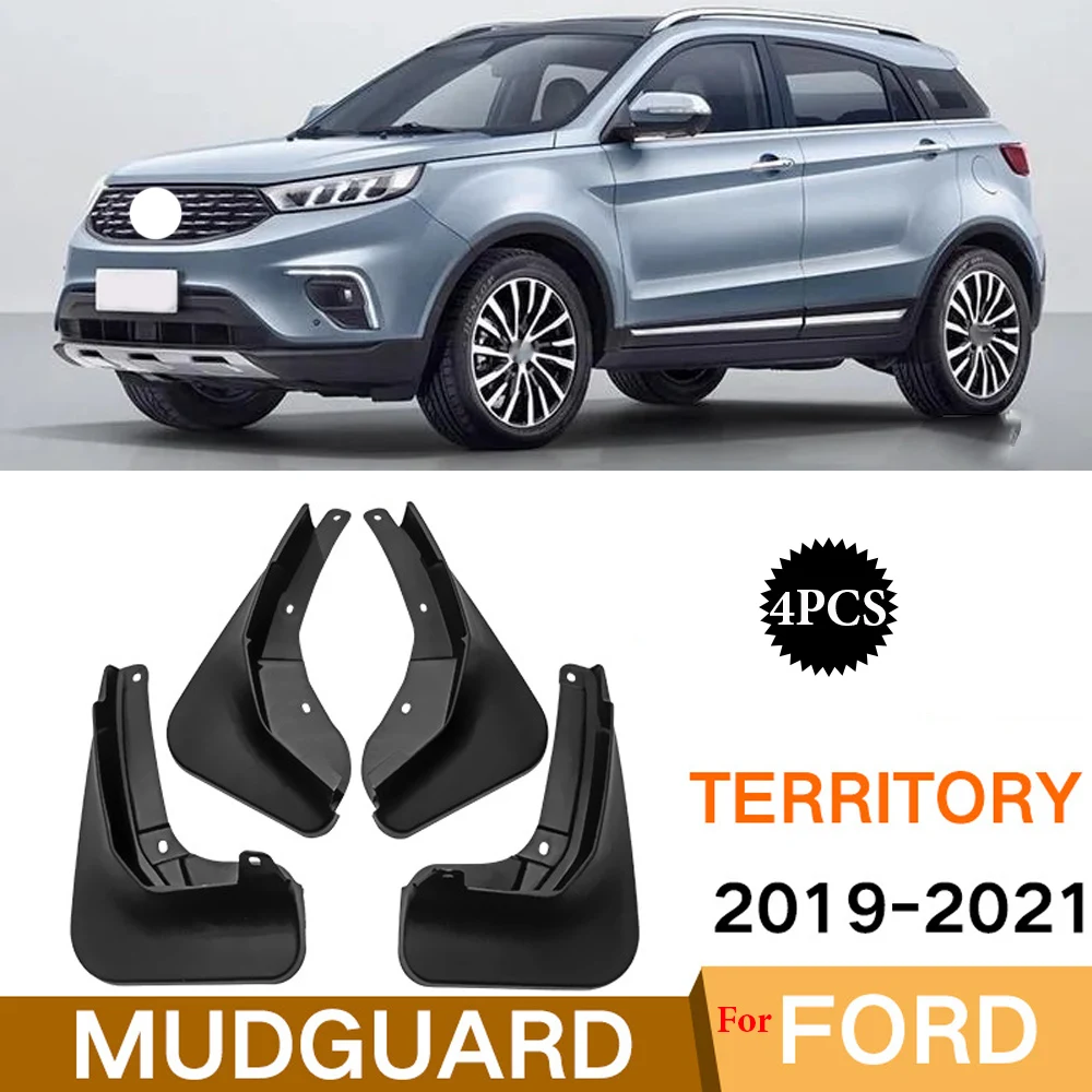 

Car MudFlaps For Ford Territory 2019-2021 Mudguards Mud Flaps Splash Guards Front Rear Wheels Fender Car Accessories