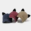Cool Cat Ears Caps Cute Hat Women Streamer Cap Men's Punk Baseball Cap Brand Designer Caps Unisex Baseball Cap Men 2