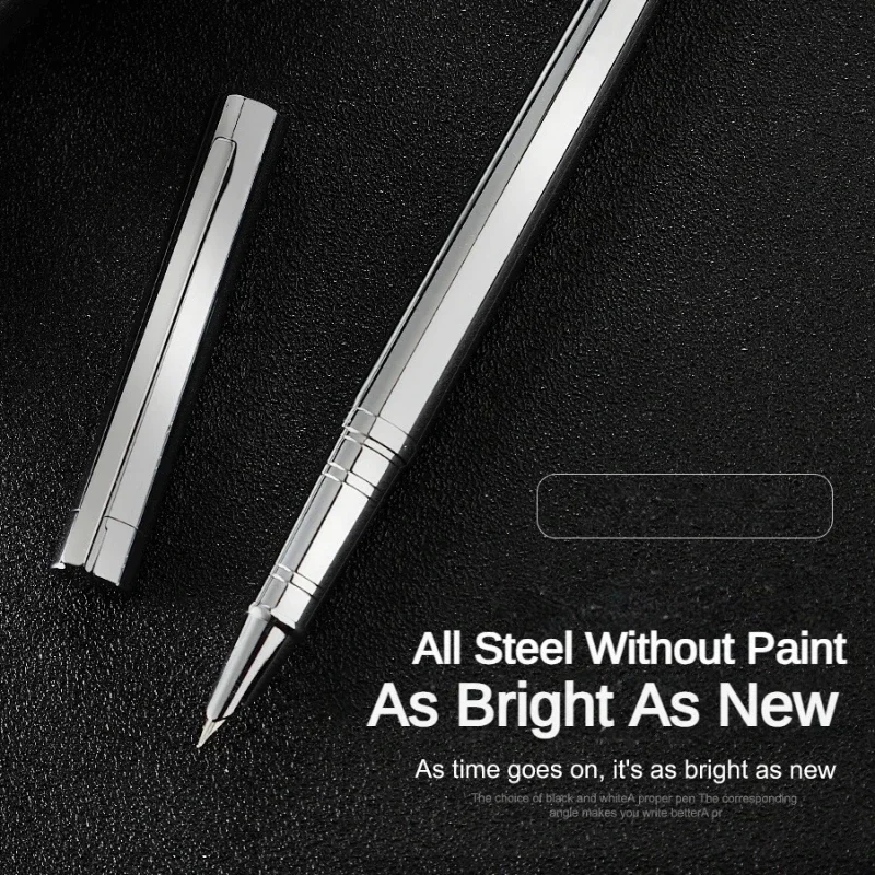 Jinhao 126 Fountain Pen Platinum Luxury Executive Pens 0.5mm/0.38mm Nib Ink Pens Writing Office Supplies Stationery PK 9019 4
