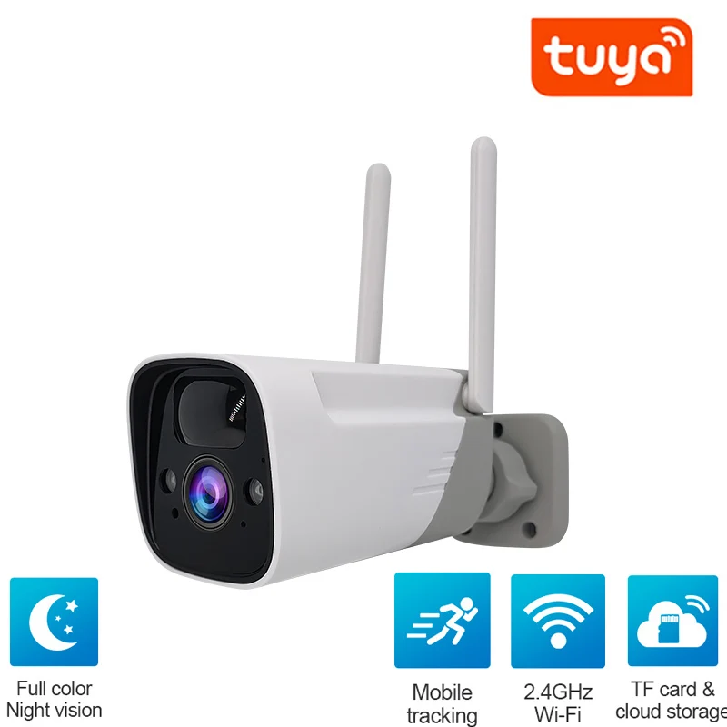 Tuya 1080P Surveillance Cameras With Outdoor Wifi Security Camera Protection Outside Video Wireless Wi-fi Battery Kamera